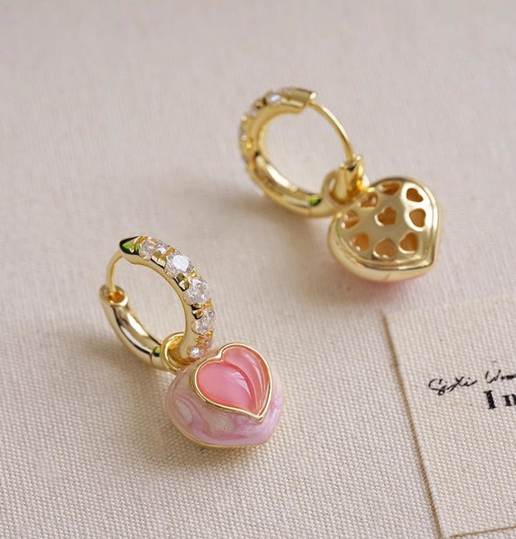 Sweet Peach Girl Earrings PN6630