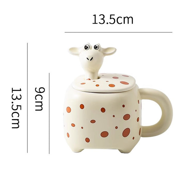 Kawaii Giraffe Ceramic Mug PN6674
