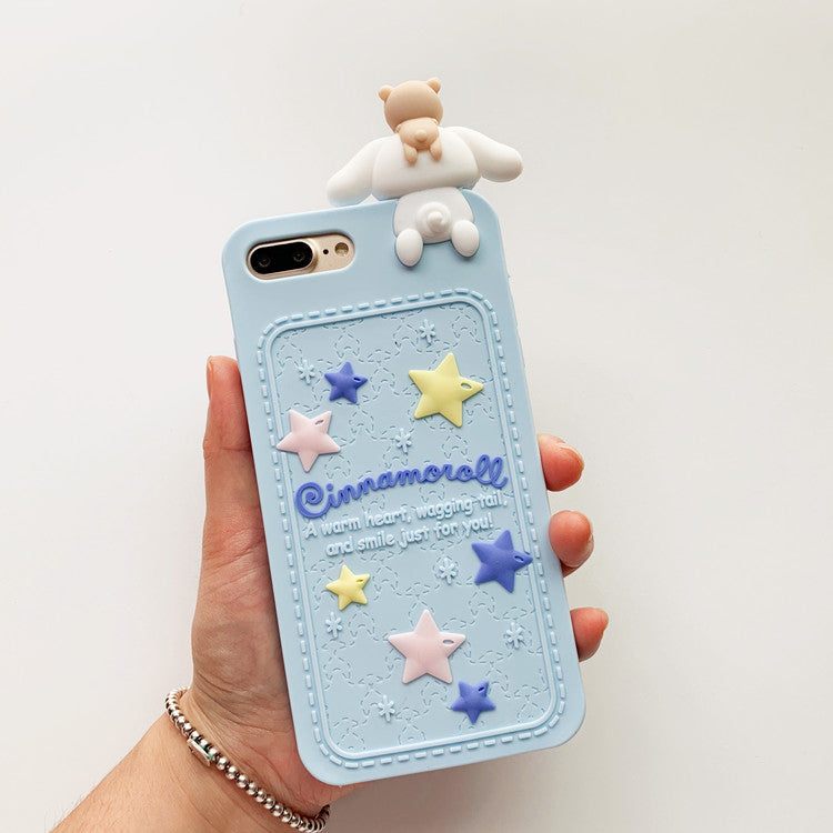Mymelody And Cinnamoroll Phone Case for iphone 6/6s/6plus/7/7plus