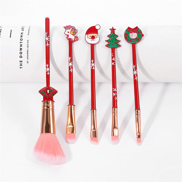 Merry Christmas Make Up Brush Set PN4650