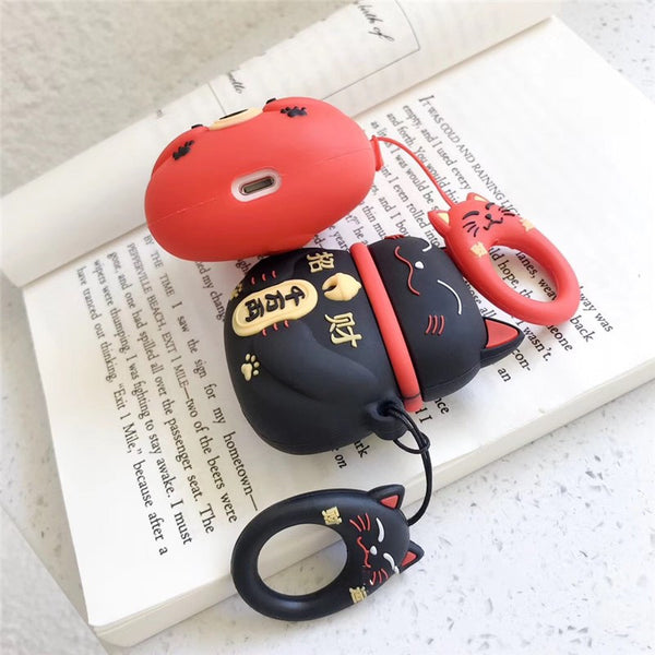 Lovely Cat Airpods Case For Iphone PN1467