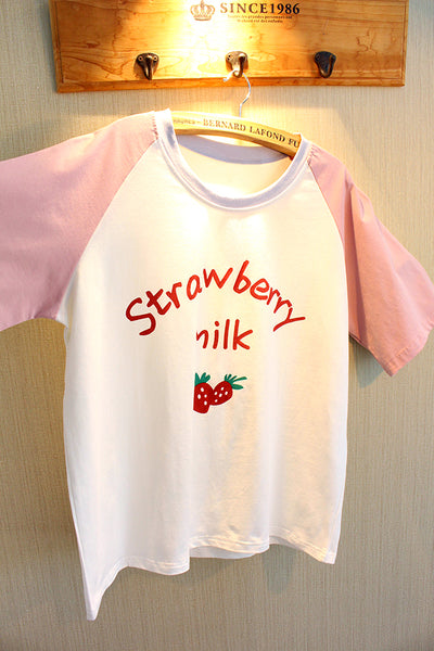 Fashion Strawberry Pajamas Suits PN2733