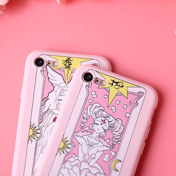 Sakura Clow Card Phone Case for iphone 5/5s/5se/6/6s/6plus/7/7plus/8/8p/X/XS/XR/XS Max PN0917