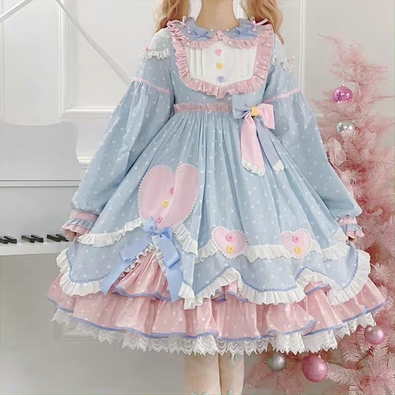 Cute Lolita Dress PN3354 – Pennycrafts