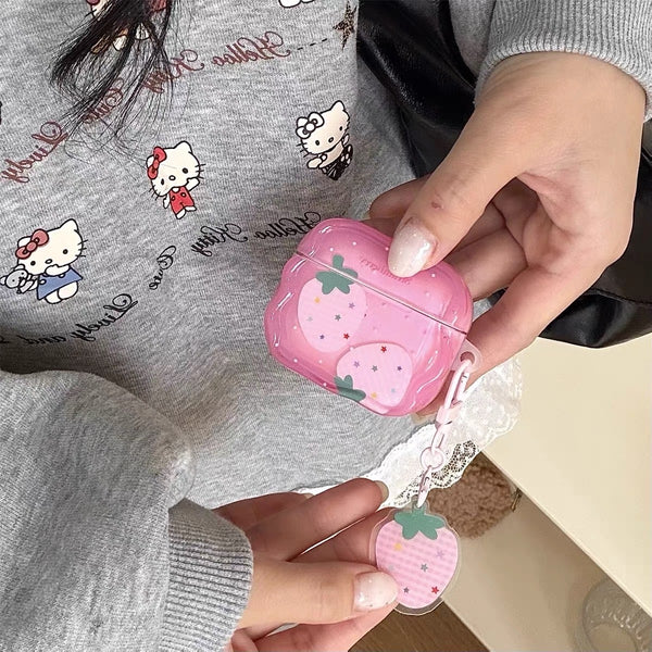 Strawberry Airpods Case For Iphone PN7239