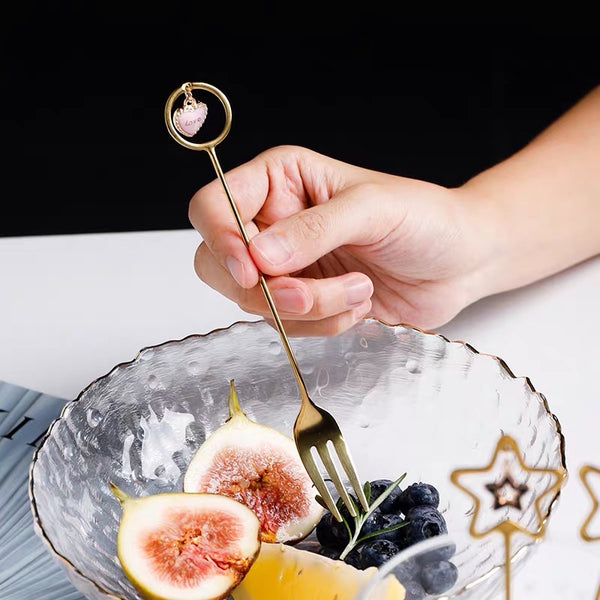 Heart Star Spoons And Forks PN7188