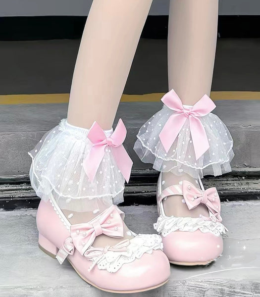 Kawaii Bowknot Socks PN7390