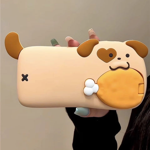Kawaii Dog Phone Case for iPhone 12pro max/13/13pro/13pro max/14/14pro/14pro max/15/15pro/15pro max/16/16pro/16pro max PN7246