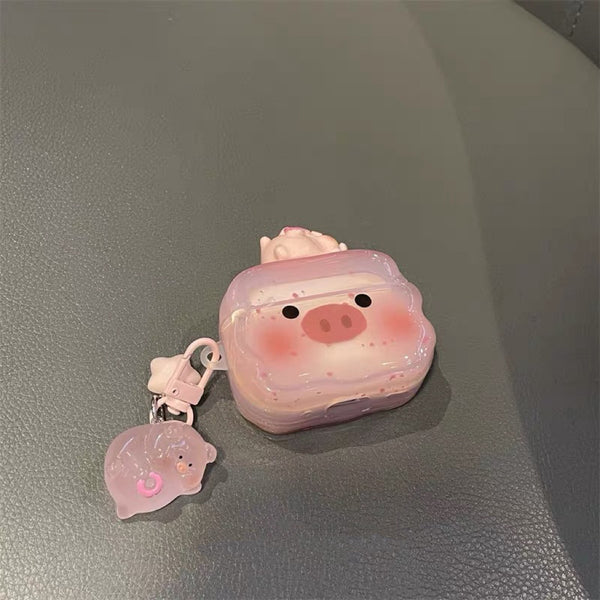 Cute Pig Airpods Case For Iphone PN7397