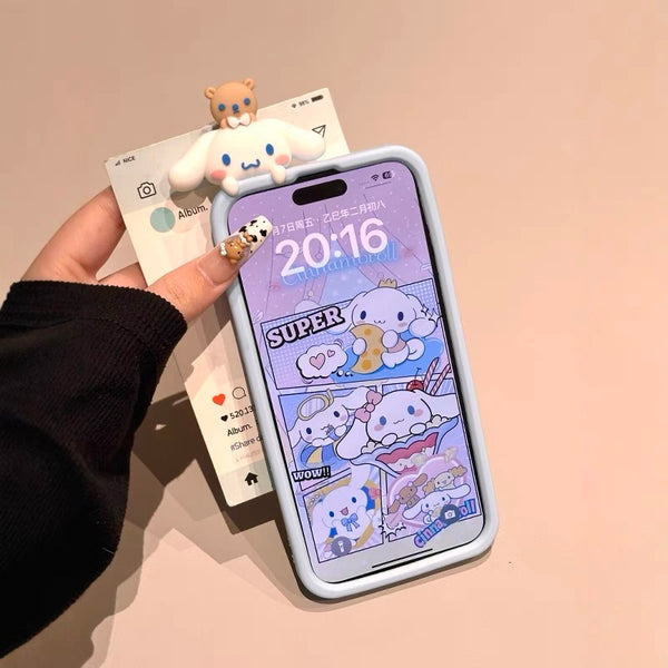Kawaii Phone Case for iPhone 11/12/12pro/12pro max/13/13pro/13pro max/14/14pro/14pro max/15/15pro/15pro max/16/16pro/16pro max/ PN7303
