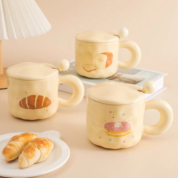 Kawaii Bread Mug PN7134