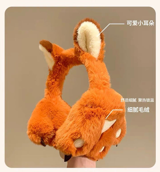 Kawaii Fox Earmuffs PN7288