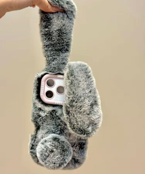 Cute Rabbit Phone Case for iPhone 11/12/12pro/12pro max/13/13pro/13pro max/14/14pro/14plus/14pro max/15/15pro/15plus/15pro max/16/16pro/16pro max/17/17pro/17pro max/17air PN7289