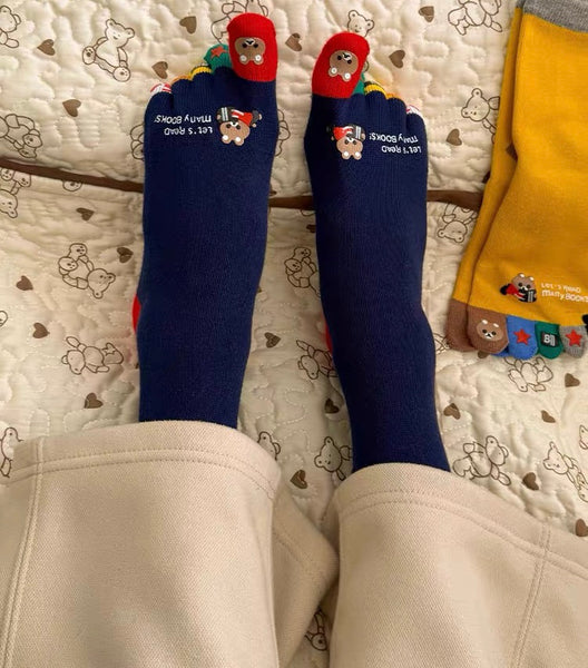 Cute Bear Fingers Socks PN7158