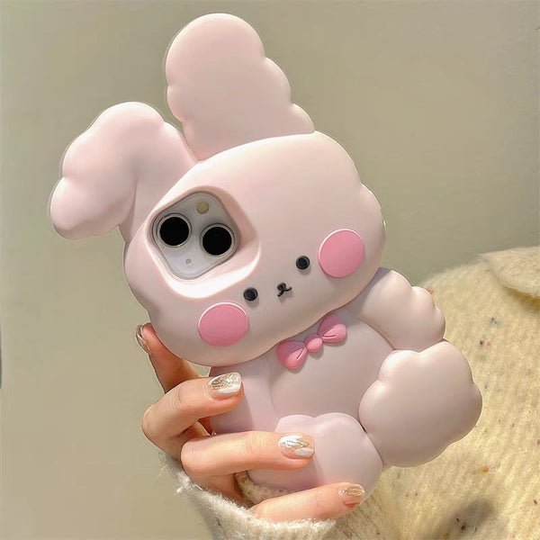 Cute Ears Phone Case for iphone 11/12/12pro/12pro max/13/13pro/13pro max/14/14plus/14pro/14pro max/15/15pro/15pro max PN6617