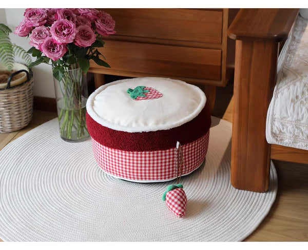 Kawaii Strawberry Seat Cushion PN7172