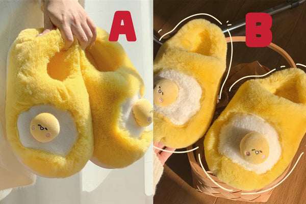 Cute Egg Winter Slippers PN7162
