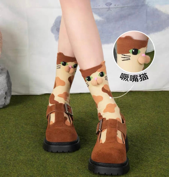 Kawaii Cat Socks PN7160