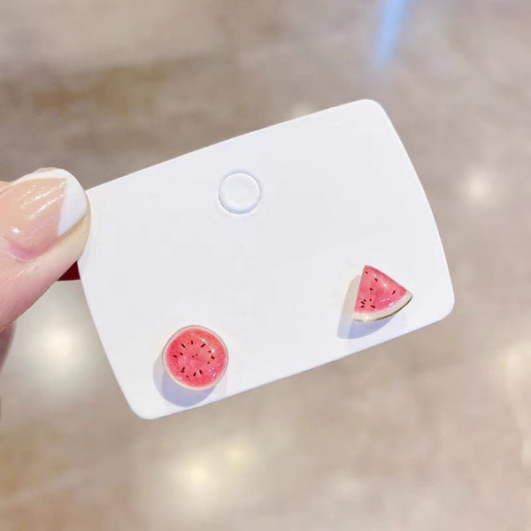 Cute Watermelon Earrings/Clips PN7377