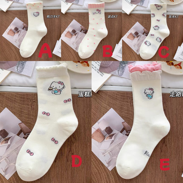 Kawaii Kitty Socks PN7147