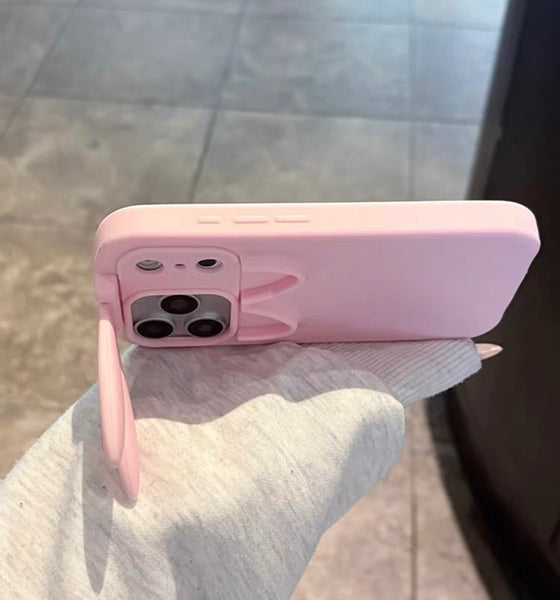 Kawaii Rabbit Phone Case for iPhone 13/14/14pro/14pro max/15/15pro/15pro max/16/16pro/16pro max/17/17pro/17pro max/ PN7400