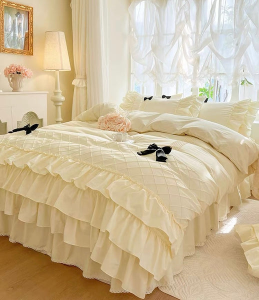 Pretty Bowknot Bedding Set PN7186