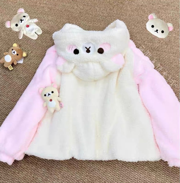 Lolita Bear And Strawberry Coat PN7232