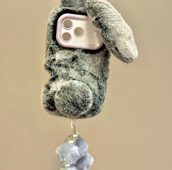 Cute Rabbit Phone Case for iPhone 11/12/12pro/12pro max/13/13pro/13pro max/14/14pro/14plus/14pro max/15/15pro/15plus/15pro max/16/16pro/16pro max/17/17pro/17pro max/17air PN7289