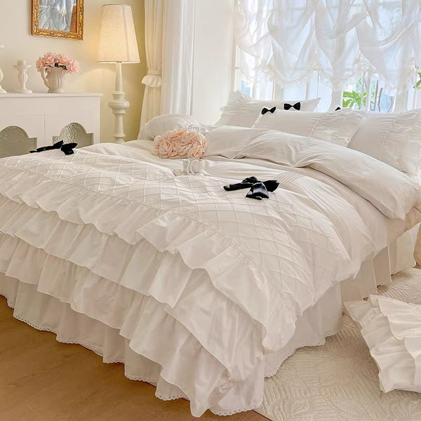 Pretty Bowknot Bedding Set PN7186