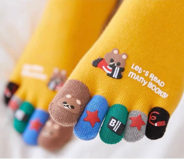 Cute Bear Fingers Socks PN7158
