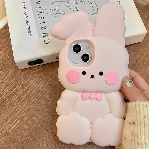Cute Ears Phone Case for iphone 11/12/12pro/12pro max/13/13pro/13pro max/14/14plus/14pro/14pro max/15/15pro/15pro max PN6617