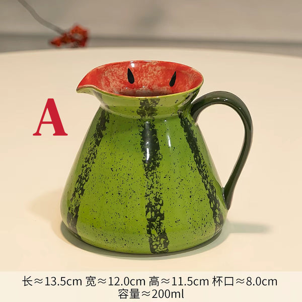 Fashion Watermelon Teapot And Bottle PN7395