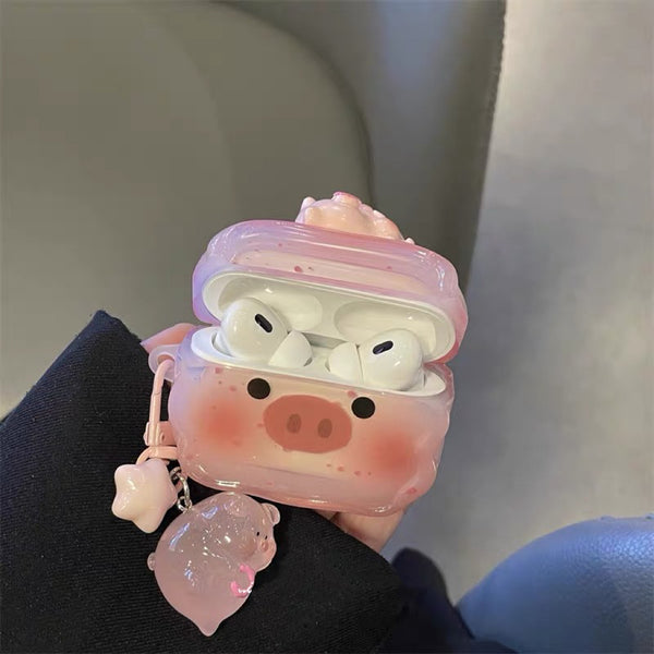 Cute Pig Airpods Case For Iphone PN7397