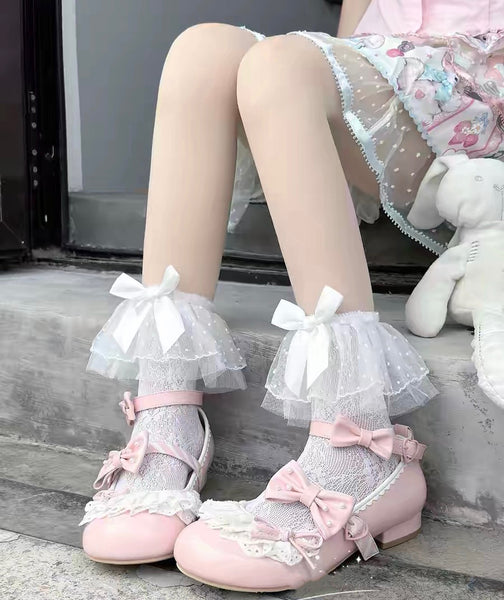 Kawaii Bowknot Socks PN7390