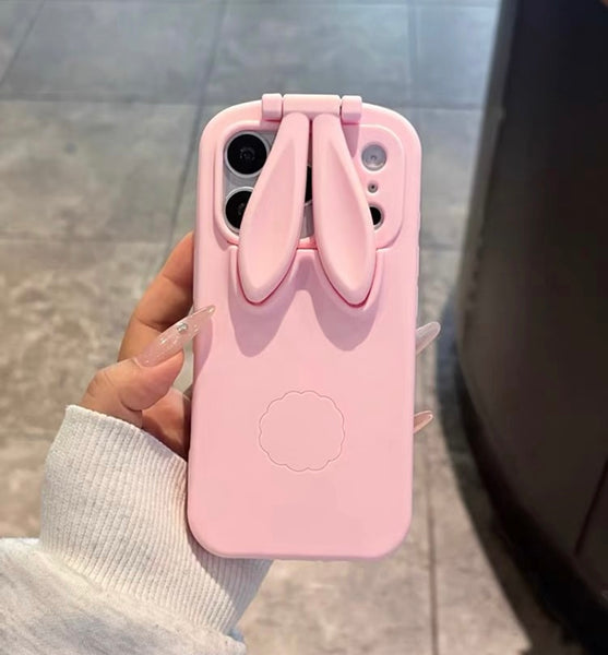 Kawaii Rabbit Phone Case for iPhone 13/14/14pro/14pro max/15/15pro/15pro max/16/16pro/16pro max/17/17pro/17pro max/ PN7400