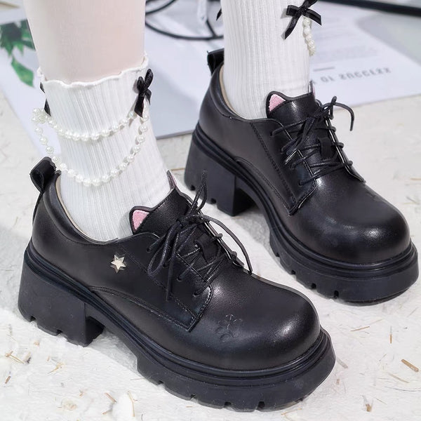 Cute Cat Lolita Boots PN7185