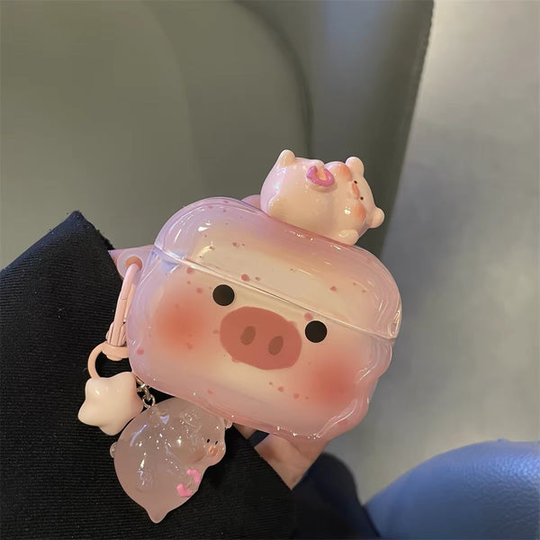Cute Pig Airpods Case For Iphone PN7397