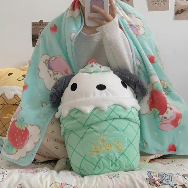 Cute Soft Pillow And Blanket PN7225