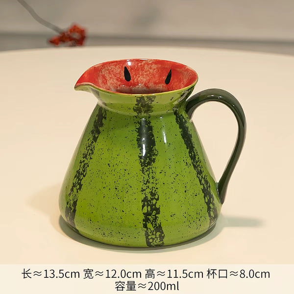 Fashion Watermelon Teapot And Bottle PN7395