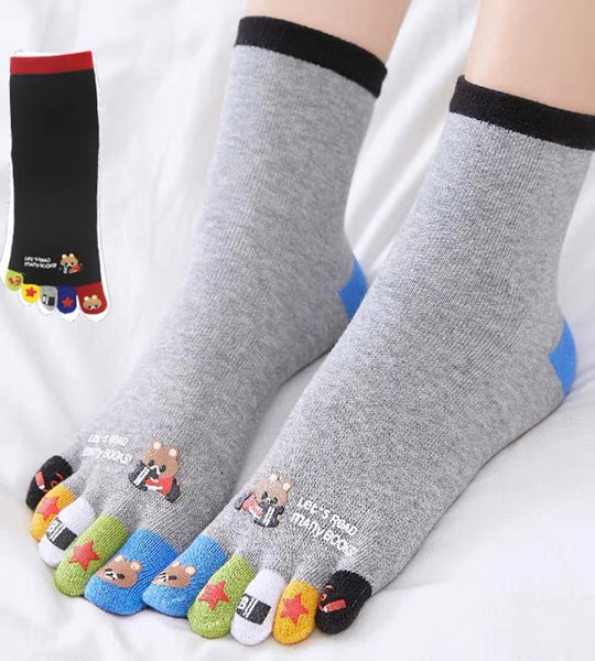 Cute Bear Fingers Socks PN7158