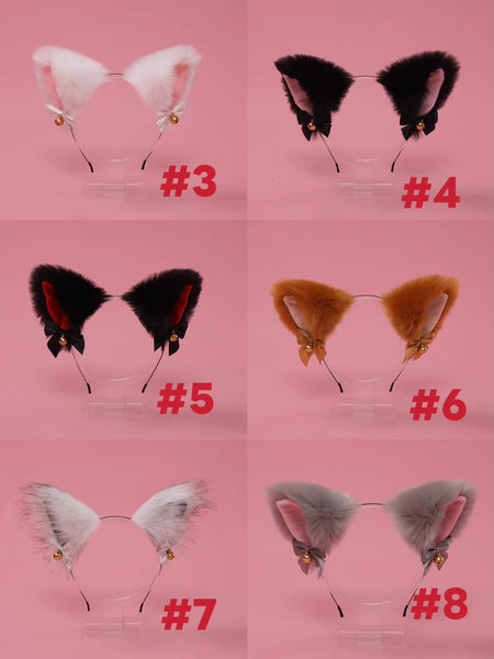 Lolita Cat Ears Hair Clasp PN7198