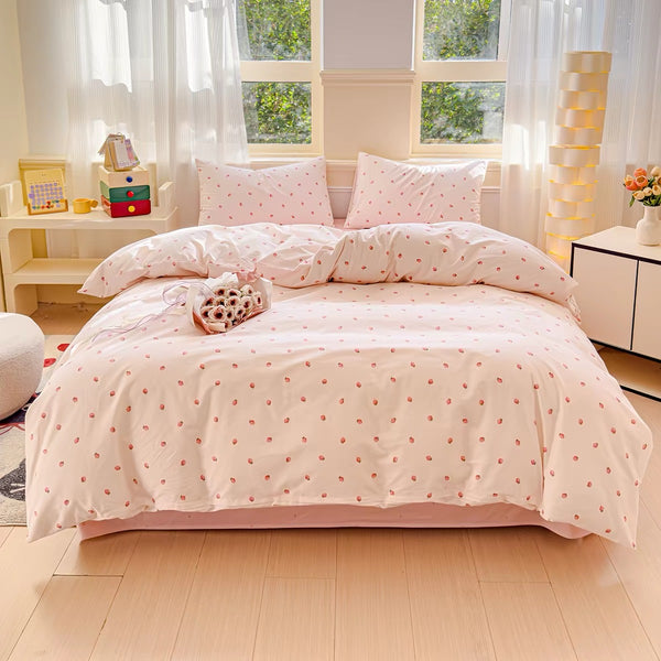 Lovely Strawberry Bedding Set PN7382