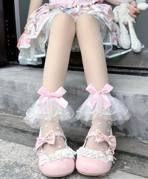 Kawaii Bowknot Socks PN7390