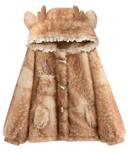 Fashion Deer Soft Coat PN7320