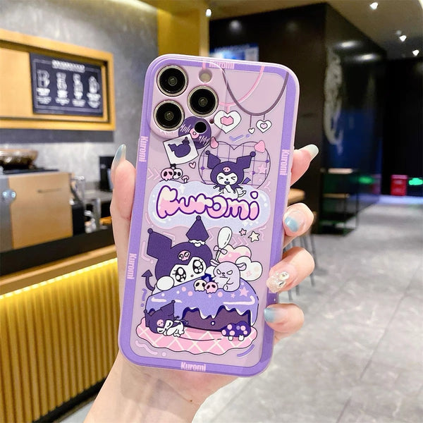 Kawaii Phone Case for iphone X/XS/XR/XS Max/11/11pro/11pro max/12/12mini/12pro/12pro max/13/13pro/13pro max/14/14plus/14pro/14pro max/15/15pro/15pro max/15plus PN6735