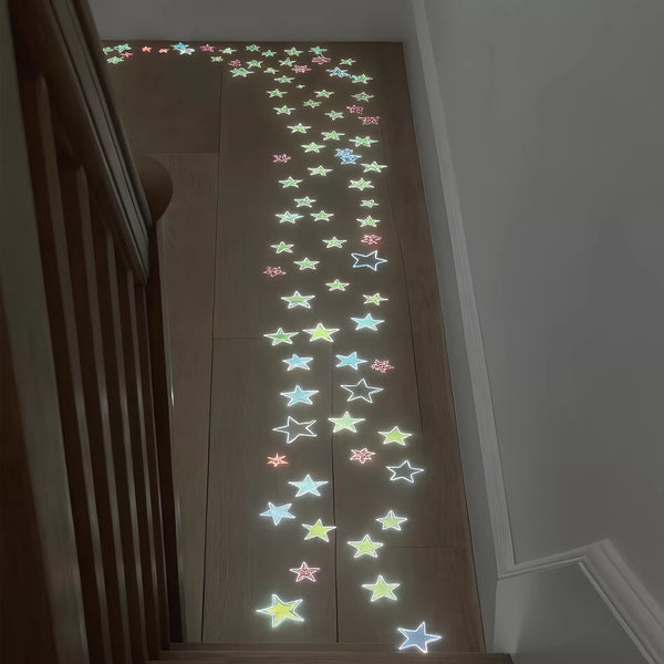 Pretty Fluorescent Star Stickers PN7166