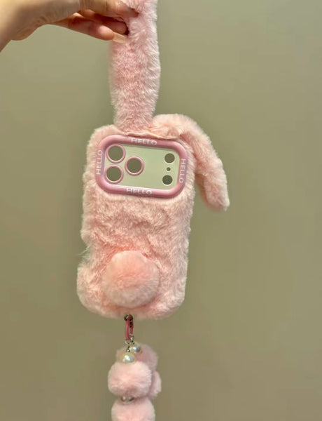 Cute Rabbit Phone Case for iPhone 11/12/12pro/12pro max/13/13pro/13pro max/14/14pro/14pro max/15/15pro/15pro max/16/16pro/16pro max/17/17pro/17pro max/17air PN7291
