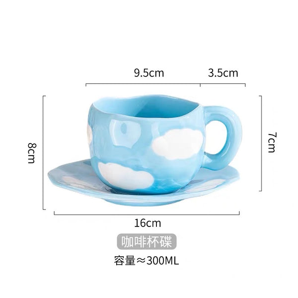 Fashion Coffee Cup Plate Set PN7216
