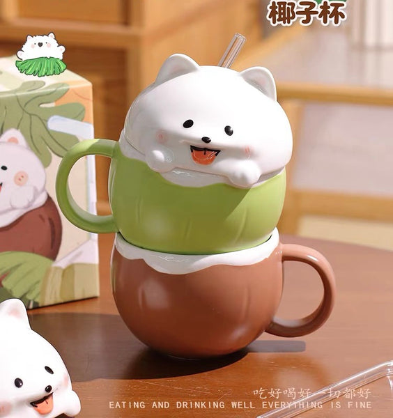 Cute Dog Cups PN7265