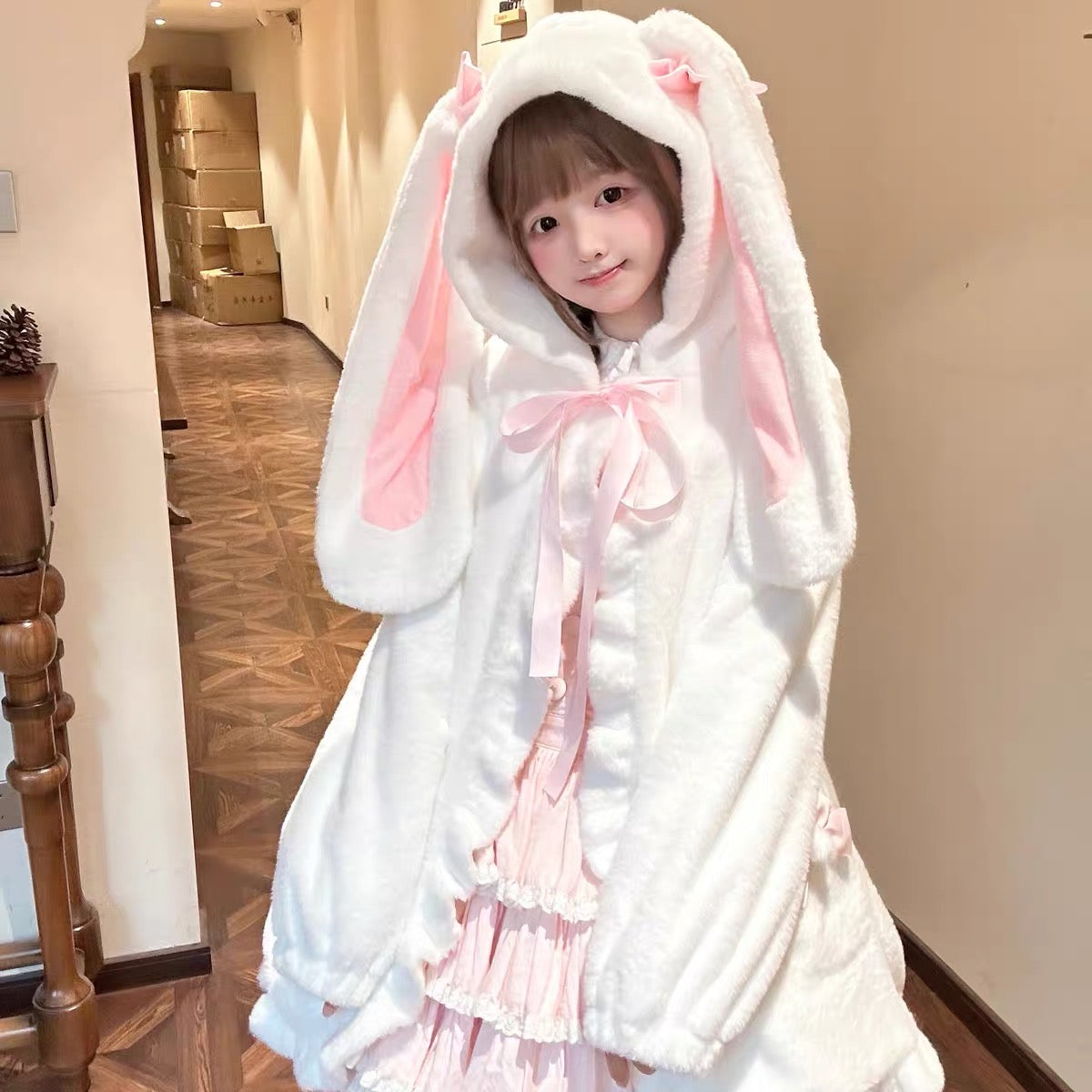 Cut Bunny Soft Coat PN7262